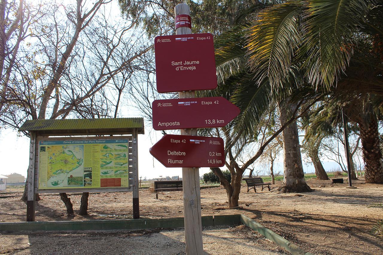 סנט ג'אומה ד'נבג'ה Mas Illa De Riu - Autentica Masia Del Delta Del Ebro Con Capacidad Para 20 Personas - Deltavacaciones מראה חיצוני תמונה